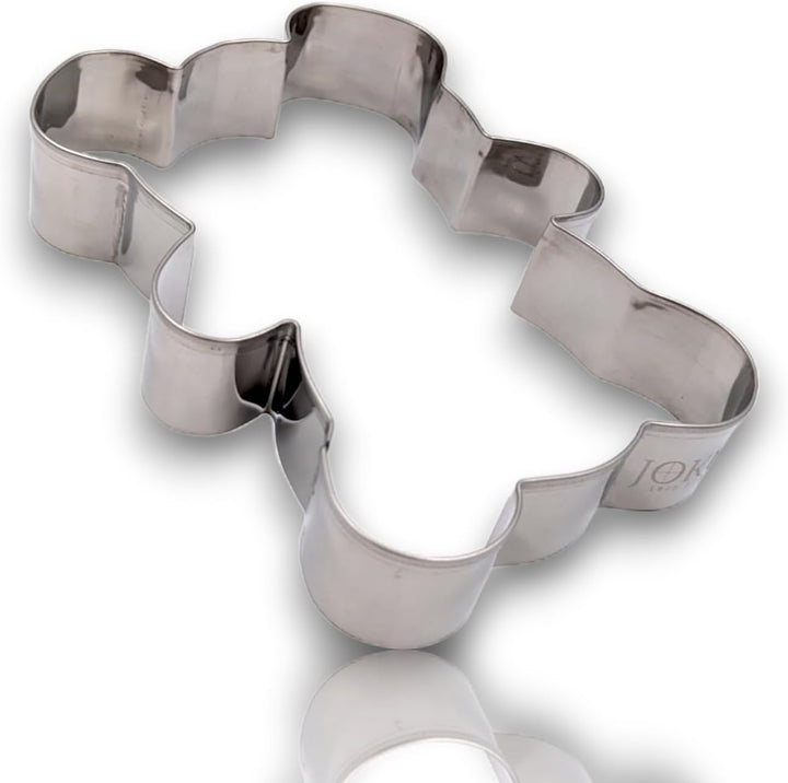 Teddy Bear Cookie Cutter 4” Large Shape Cookie Cutter Mold - 18/0 Stainless Steel