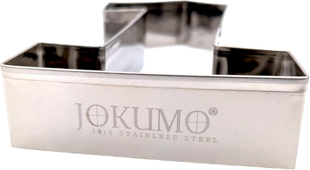 1 Number One Shape Cookie Cutter 4” Birthday Letter Cookie Cutter Mold- 18/0 Stainless Steel