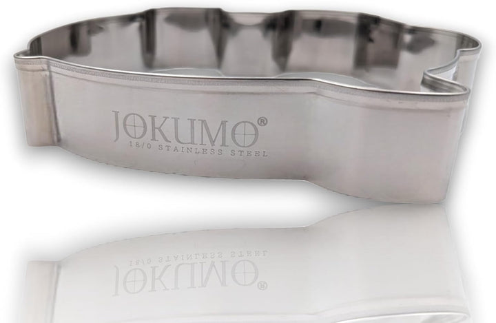 Cute Pig Cookie Cutter 4” Large Animal Shape Cookie Cutter Mold - 18/0 Stainless Steel