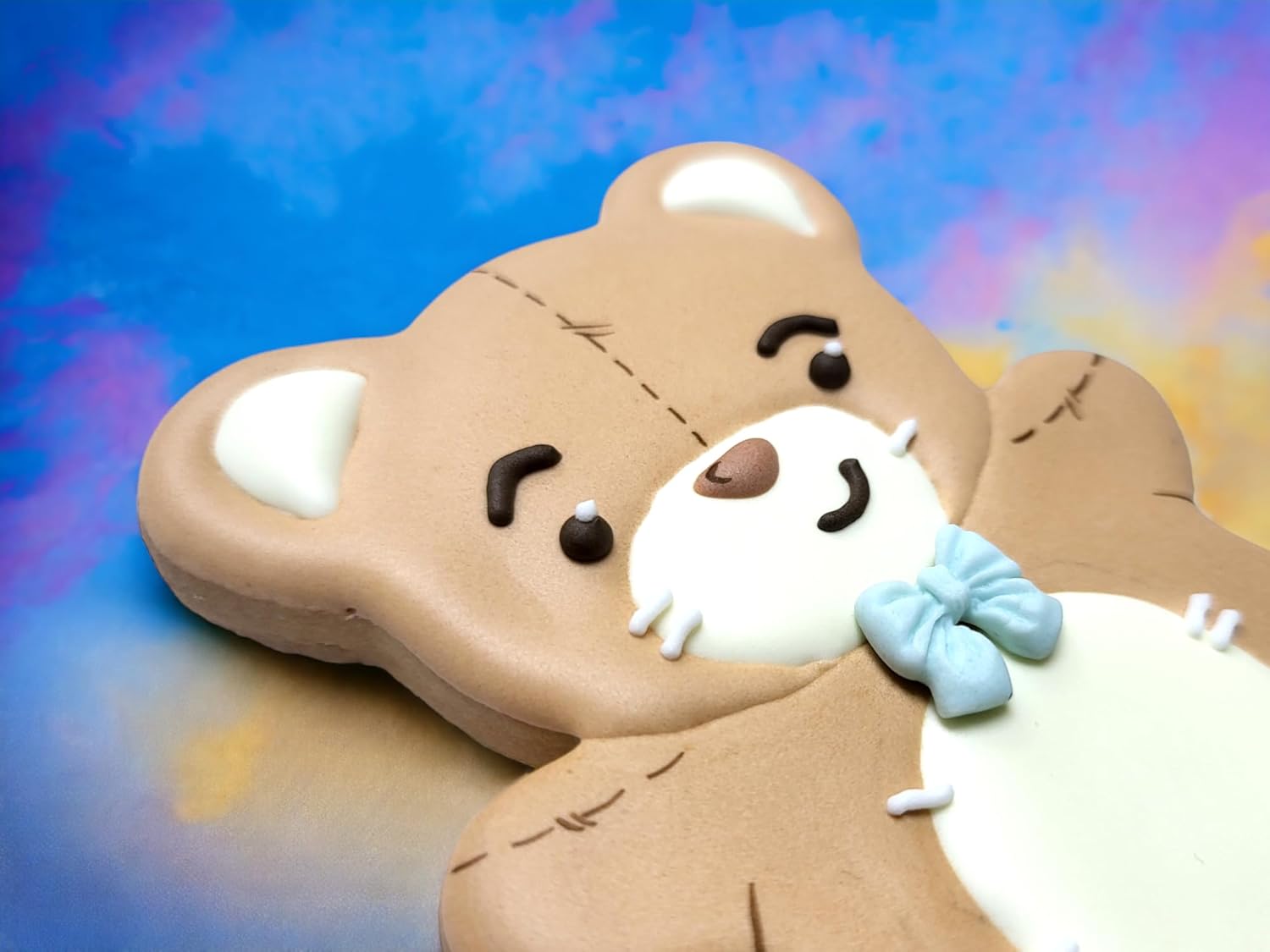 Teddy Bear Cookie Cutter 4” Large Shape Cookie Cutter Mold - 18/0 Stainless Steel