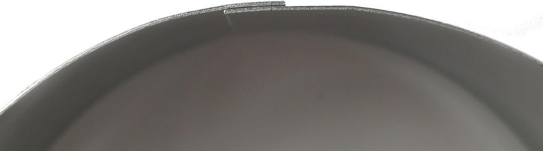 9 Piece Extra Large Chef Grade Plain Round Pastry/Cookie Cutter Set - Extra Thick Premium 18/8 304 Stainless Steel - Marked Size for Professional Chefs and Ambitious Home Cooks