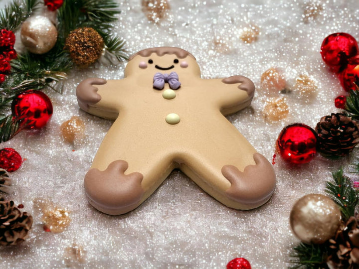 Gingerbread Men Set of 3 Cookie Cutter Set 4” Large Shape Cookie Cutter Mold - 18/0 Stainless Steel