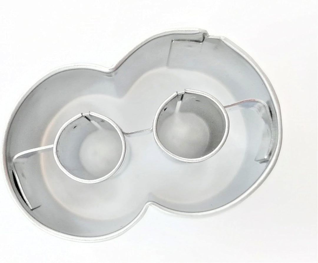 Small Number 0-8 Cutters Set - 430 Stainless Steel- Great For Icing and Fondant