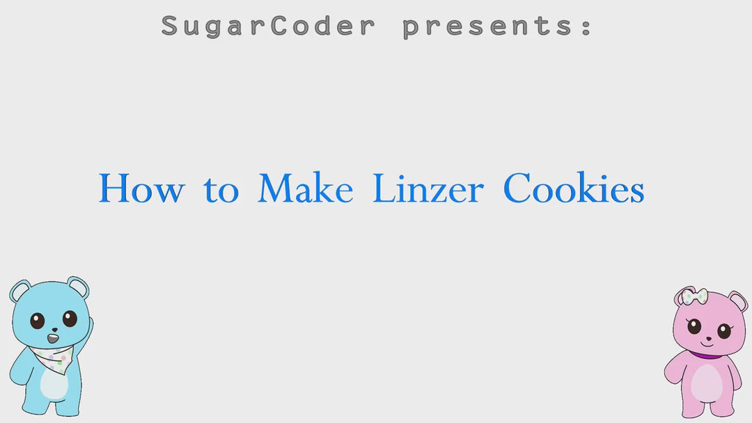 11-Piece Linzer Cookie Cutter Set with Storage Tin