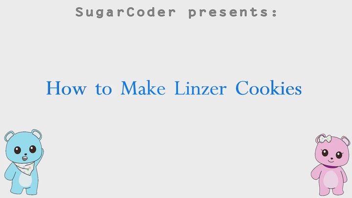 11-Piece Linzer Cookie Cutter Set with Storage Tin